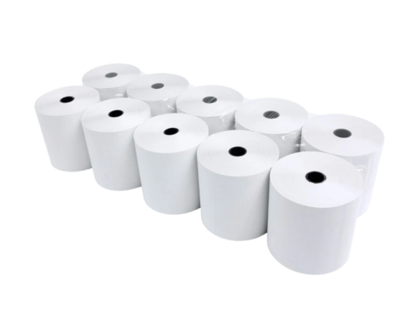 Rollos Termicos, 80 x 80 mm paq 10 Pz